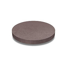 Oud Hollandse tegel rond 100x100x7 cm taupe