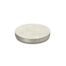 Oud Hollandse tegel rond 60x60x7 cm crËme