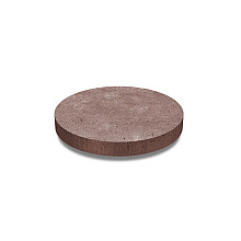 Oud Hollandse tegel rond 60x60x7 cm roodbruin