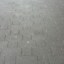 Gebruikte betonklinkers, 20x40x8 cm, antractiet