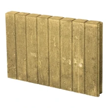 Blokjesband 6x25x50 cm geel