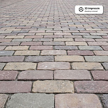 Oud gebakken keiformaten Leuth genuanceerd (op pallets)