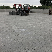 Sinpro 10 cm grijs (met facet en deklaag)