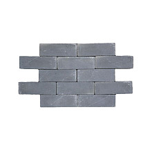 DF 21x7x8 cm zwart (zonder facet, met deklaag)