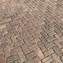 Oud gebakken keiformaten Giesbeek (op pallets)