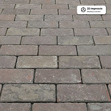 Oude gebakken keiformaten Doornenburg plat (op pallets)