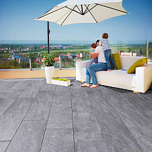 GeoCeramicaÆ 80x40x4 Fiordi Fumo